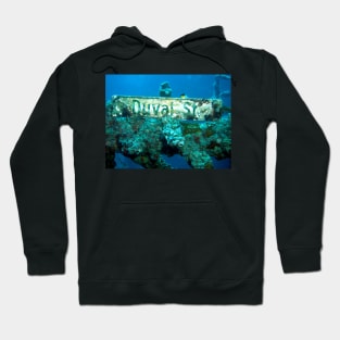 Duval Street Underwater Sign at Vandenberg Wreck Site Hoodie